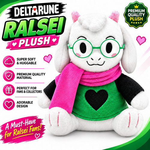 Deltarune ralsei plush with - deltarune,