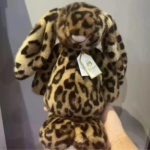 Cobblehop leopard bunny plush - leopard,